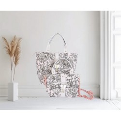 Sac en toile de Jouy