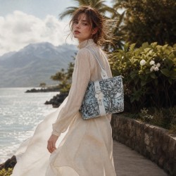 Sac en toile de Jouy