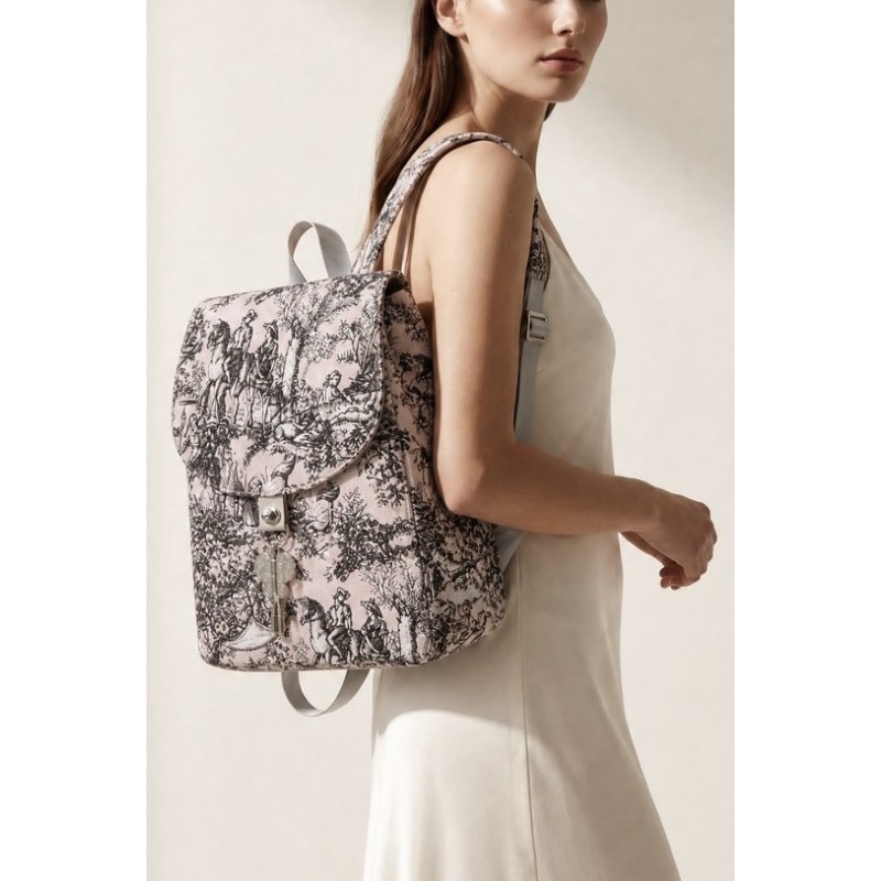 Sac à dos Toile de Jouy