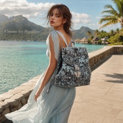 Sac à dos Toile de Jouy