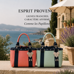 Petit sac cuir- Esprit Provence