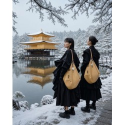 Sac Hana Cuir-Esprit Japon