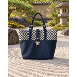 Sac Miyako – Géométrique, marine