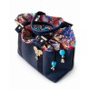 Grand sac cuir- Provence, marine