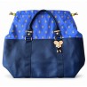 Grand sac cuir- Provence, marine