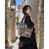Grand sac cabas Toile de Jouy - Miyadori-do - Comme les papillons