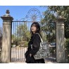 Grand sac cabas Toile de Jouy - Miyadori-do - Comme les papillons