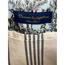 Grand sac cabas Toile de Jouy - Miyadori-do - Comme les papillons