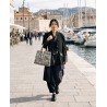 Grand sac cabas Toile de Jouy - Miyadori-do - Comme les papillons