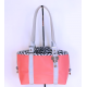Komachi cuir corail